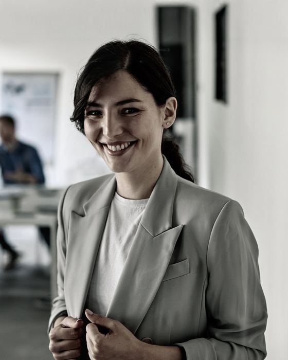 Samira, Teamleiterin Creative Suite